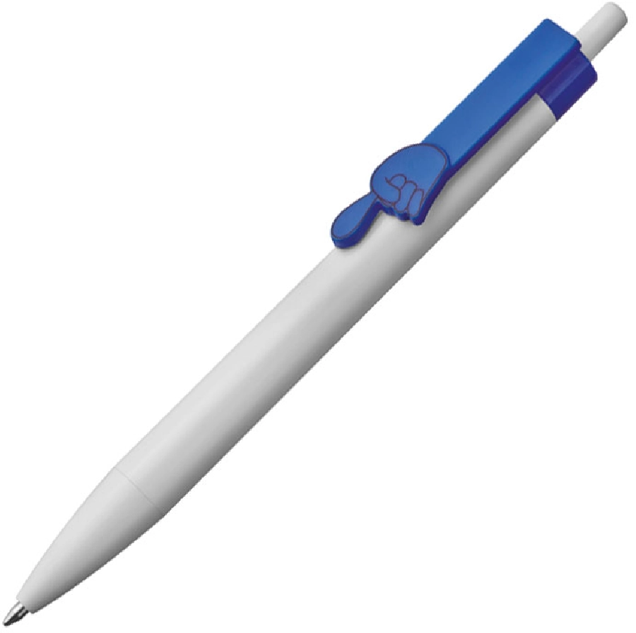 Długopis plastikowy CrisMa Smile Hand GM-14443-04 niebieski