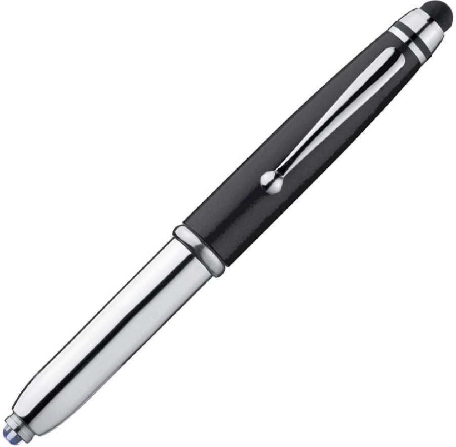 Długopis plastikowy do ekranów dotykowych GM-18787-03 czarny