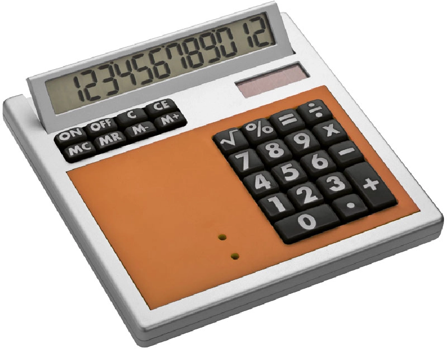 Kalkulator CrisMa GM-33417-10 pomarańczowy