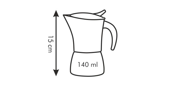 Ekspres do kawy MONTE CARLO, 2 filiżanki GM-TS647102-97
