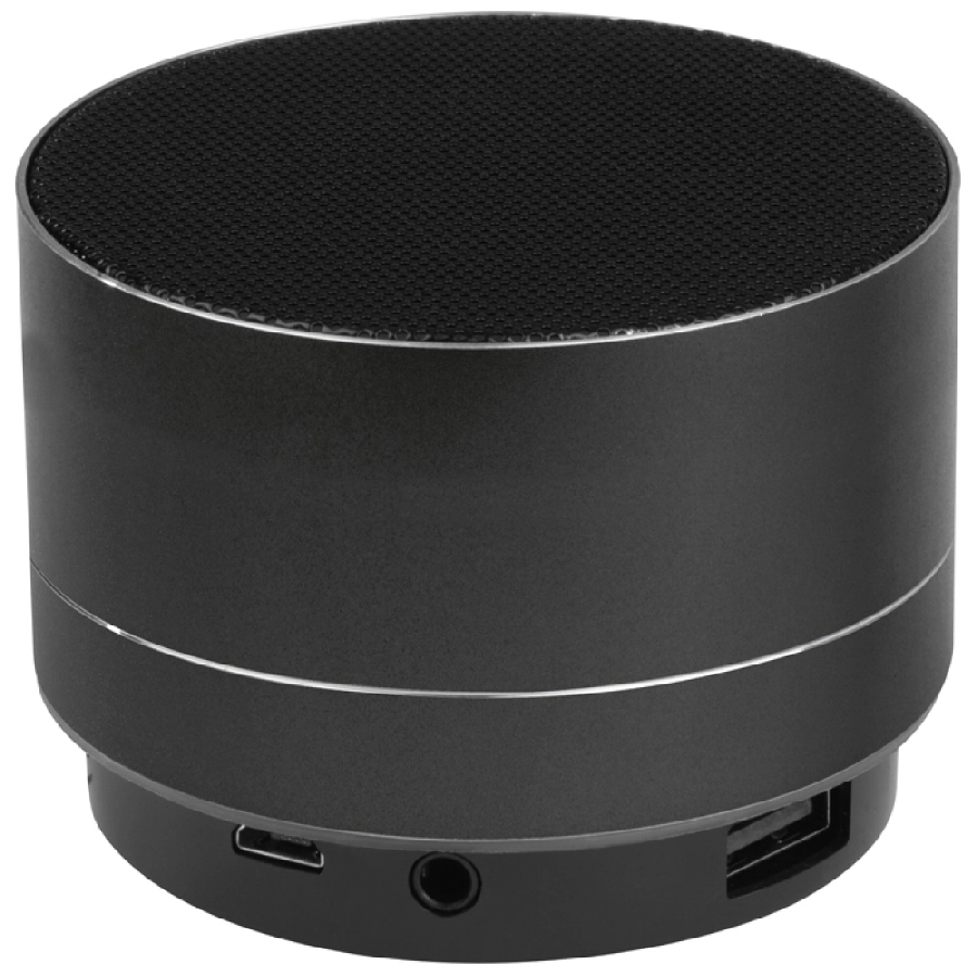 Aluminiowy głośnik Bluetooth GM-30899-03 czarny