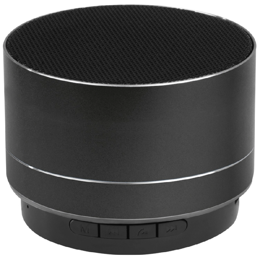 Aluminiowy głośnik Bluetooth GM-30899-03 czarny