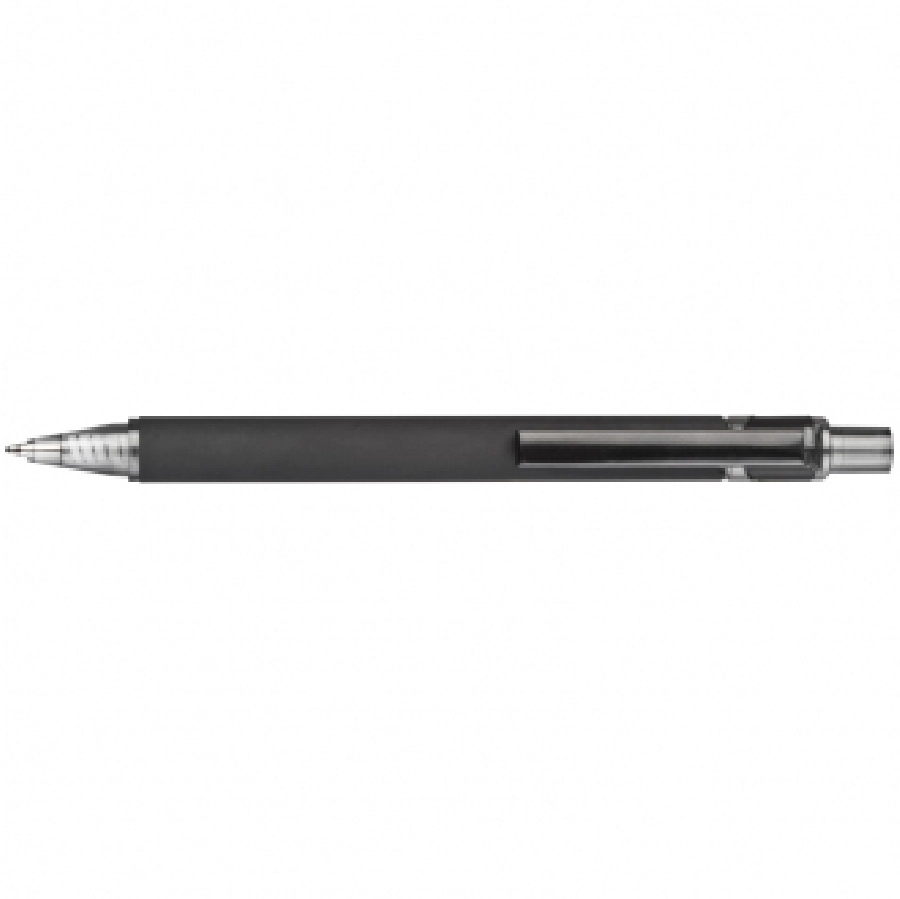Długopis metalowy, gumowany GM-10086-03 czarny