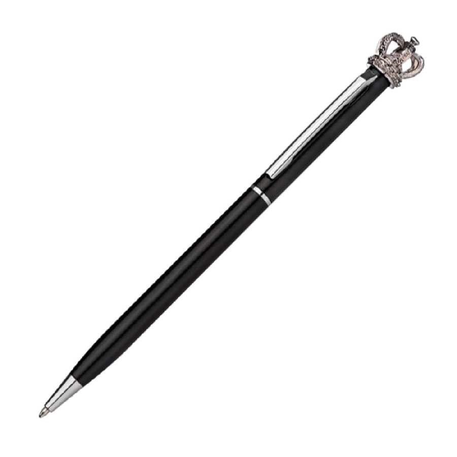 Długopis metalowy z koroną GM-10488-03 czarny