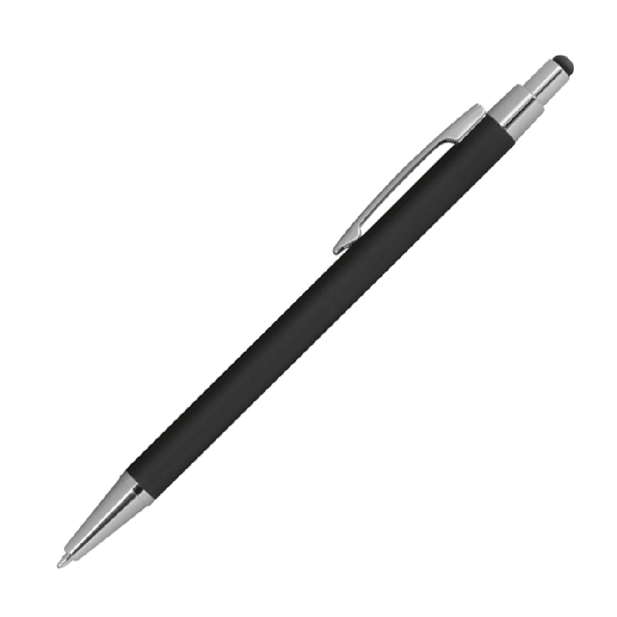 Długopis metalowy, gumowany GM-10964-03 czarny