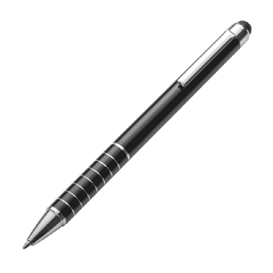 Długopis metalowy do ekranów dotykowych GM-10418-03 czarny
