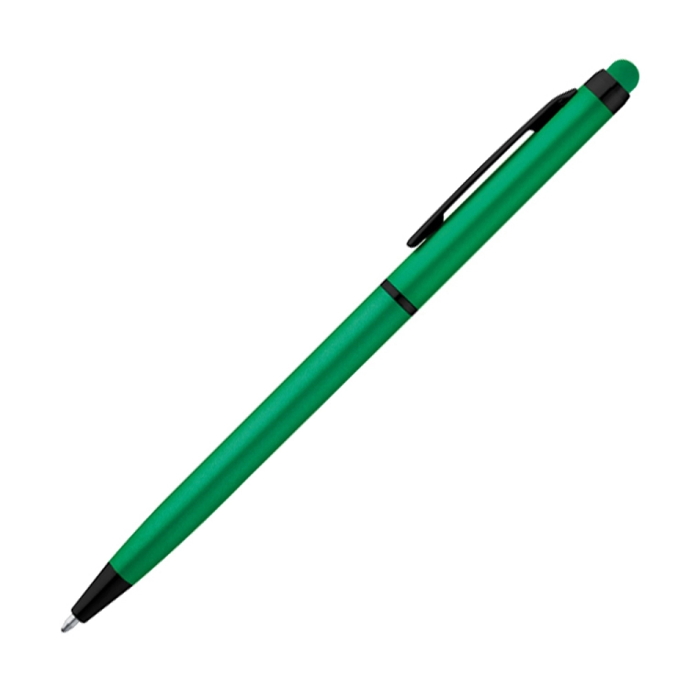 Długopis metalowy do ekranów dotykowych GM-10440-09 zielony