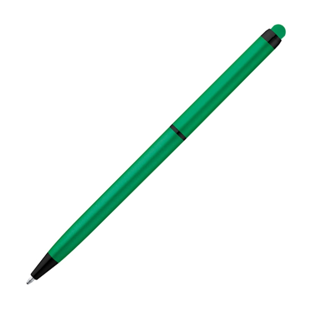 Długopis metalowy do ekranów dotykowych GM-10440-09 zielony