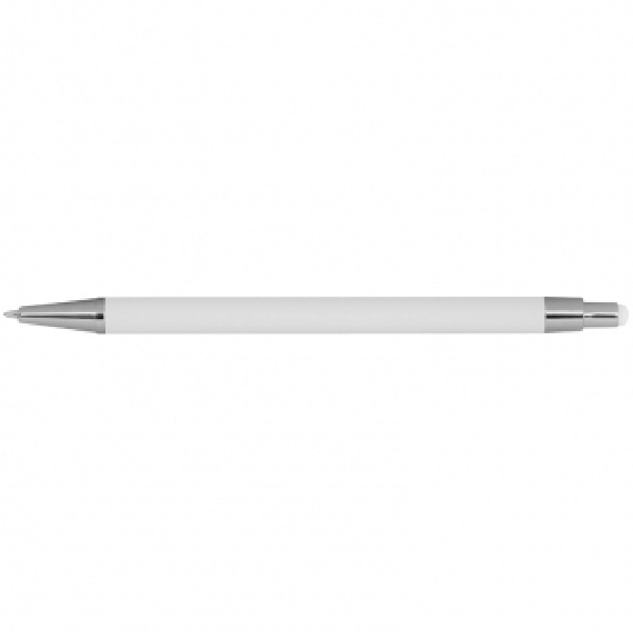 Długopis metalowy, gumowany GM-10964-06 biały