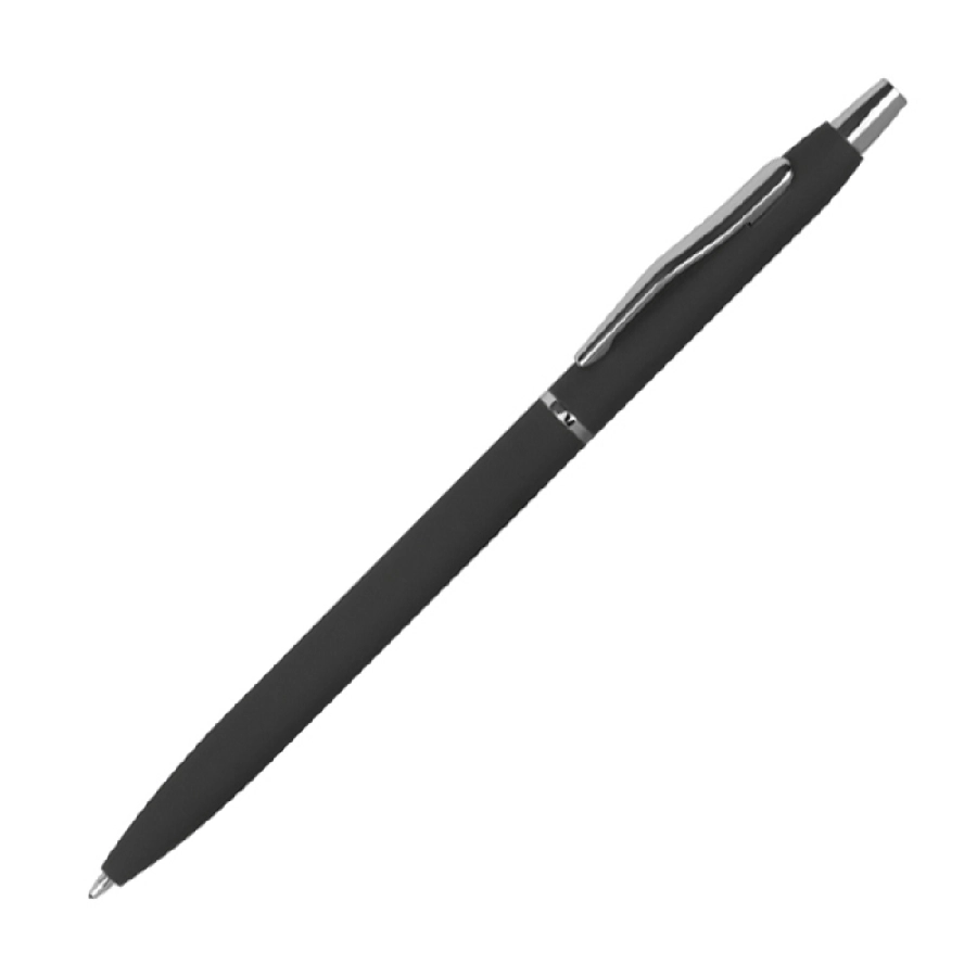 Długopis metalowy, gumowany GM-10715-03 czarny