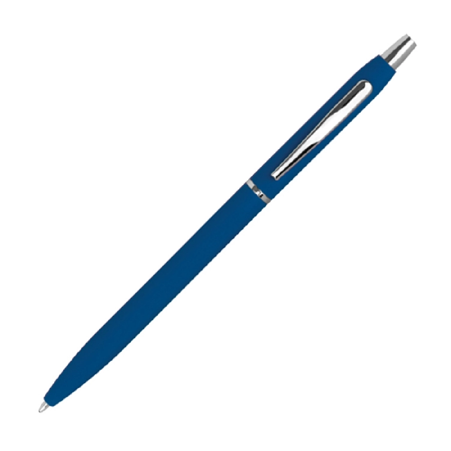 Długopis metalowy, gumowany GM-10715-04 niebieski