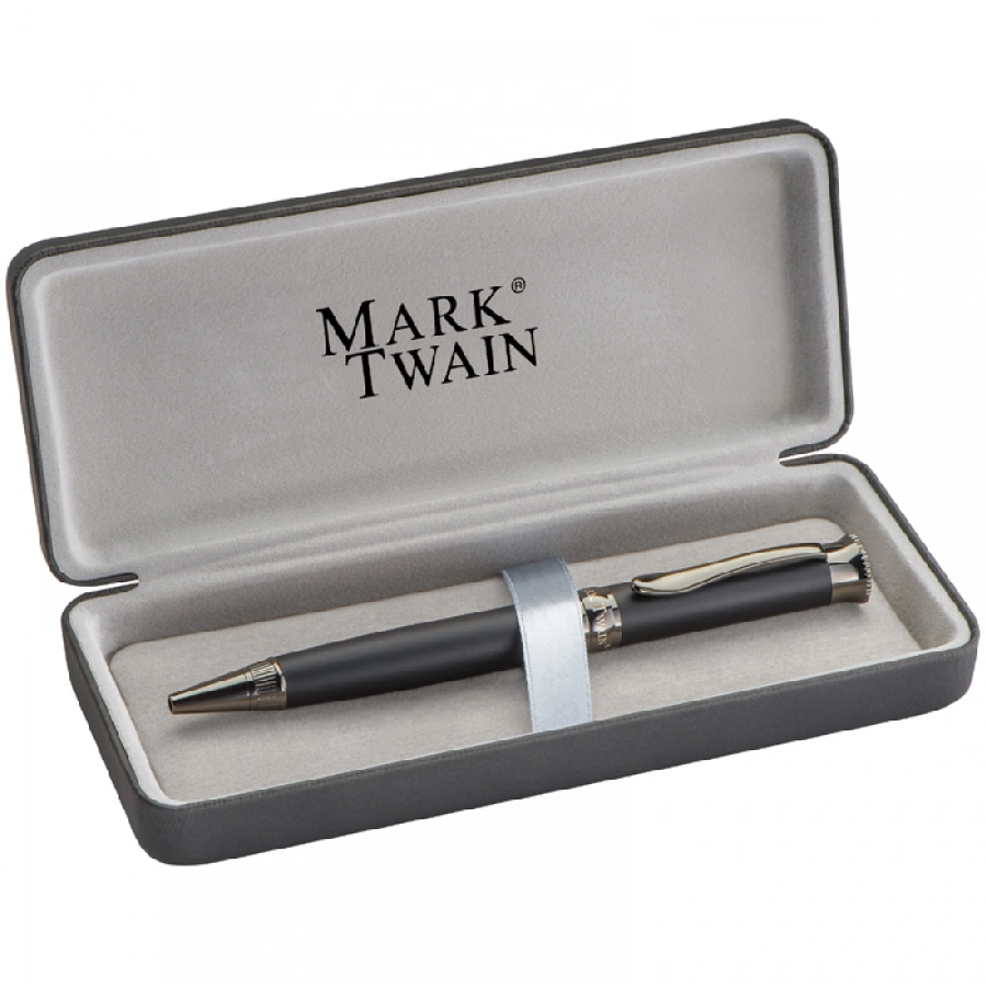 Długopis metalowy Mark Twain GM-10612-03 czarny