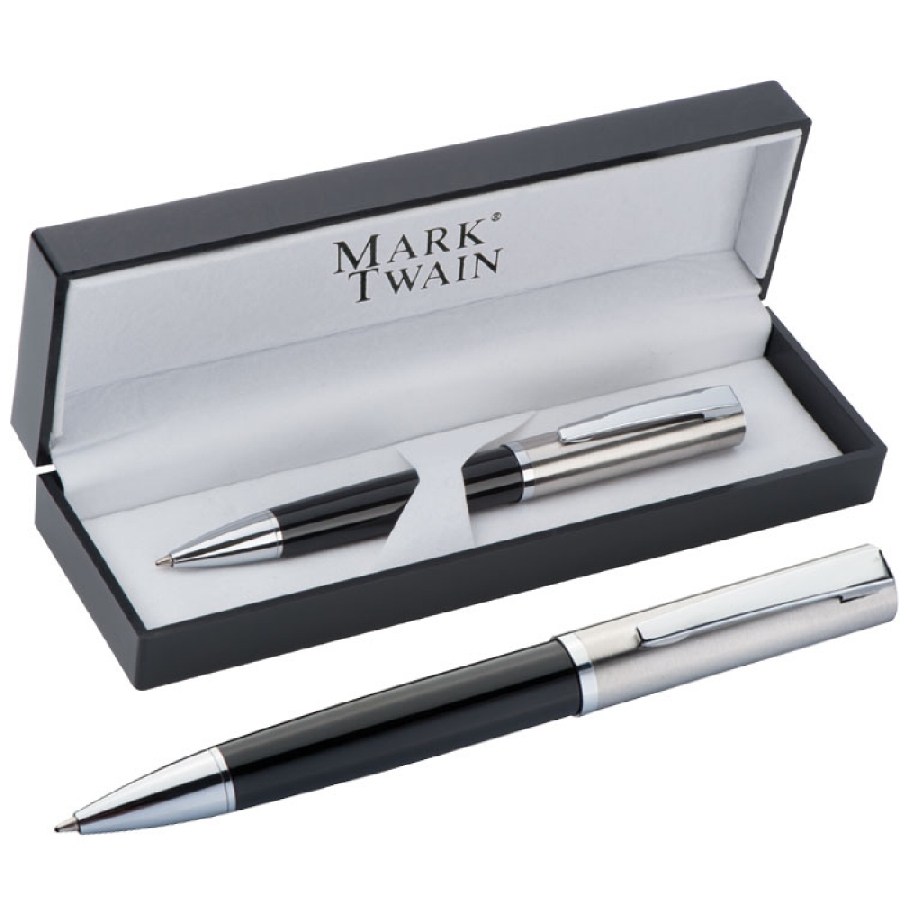 Długopis metalowy Mark Twain GM-13383-03 czarny