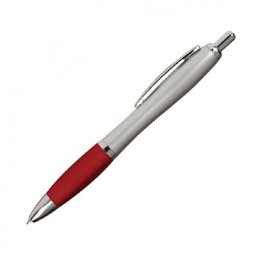 Długopis plastikowy, gumowany GM-11681-02 czarny