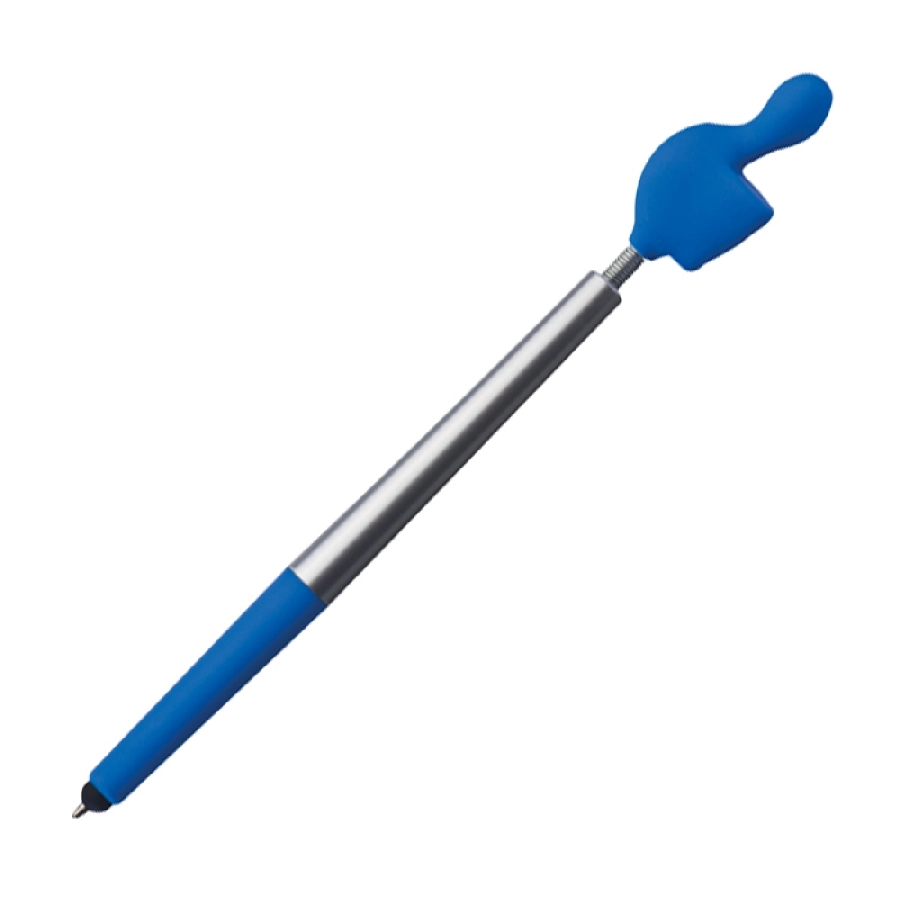 Długopis plastikowy CrisMa Smile Hand GM-13415-04 niebieski