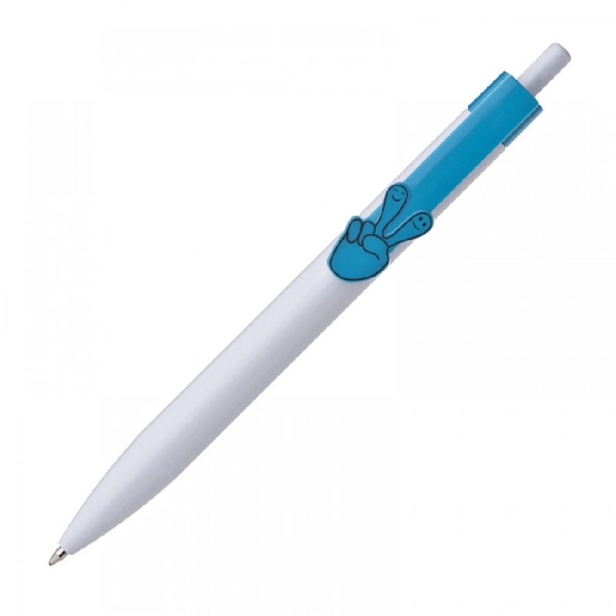 Długopis plastikowy CrisMa Smile Hand GM-14445-14 zielony