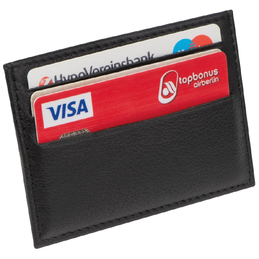 Etui na karty z ochroną RFID GM-91186-03 czarny