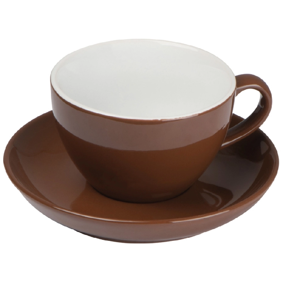 Filiżanka ceramiczna do cappuccino 220 ml GM-83440-01 brązowy