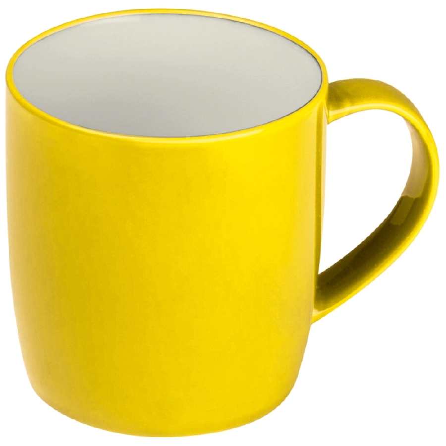 Kubek ceramiczny 300 ml GM-88704-08 żółty