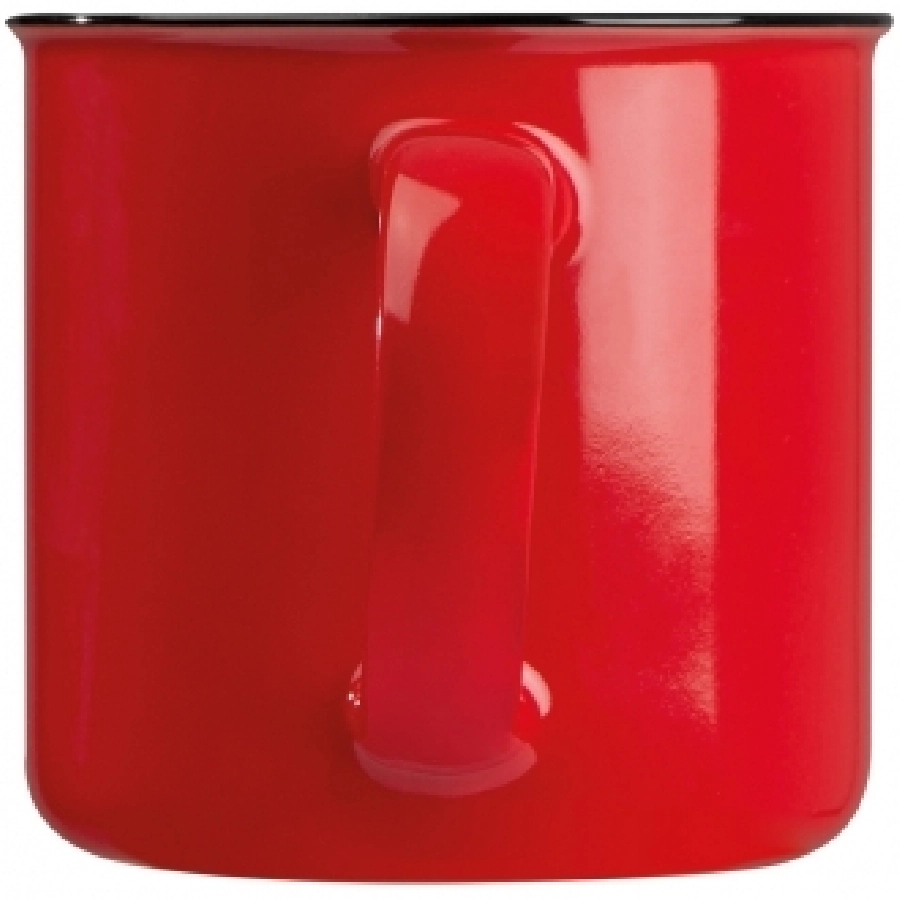 Kubek ceramiczny 350 ml GM-80843-05 czerwony