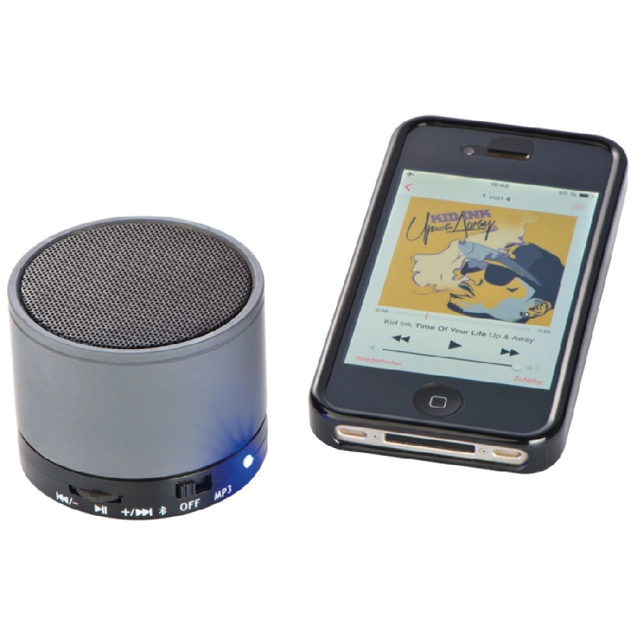 Mini głośnik Bluetooth GM-43369-07 szary