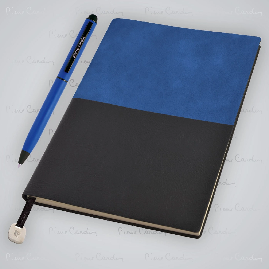 Notes A5 i długopis REPORTER Pierre Cardin GM-B350120-04 niebieski