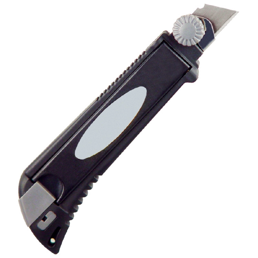Nóż do kartonu GM-89005-03 czarny