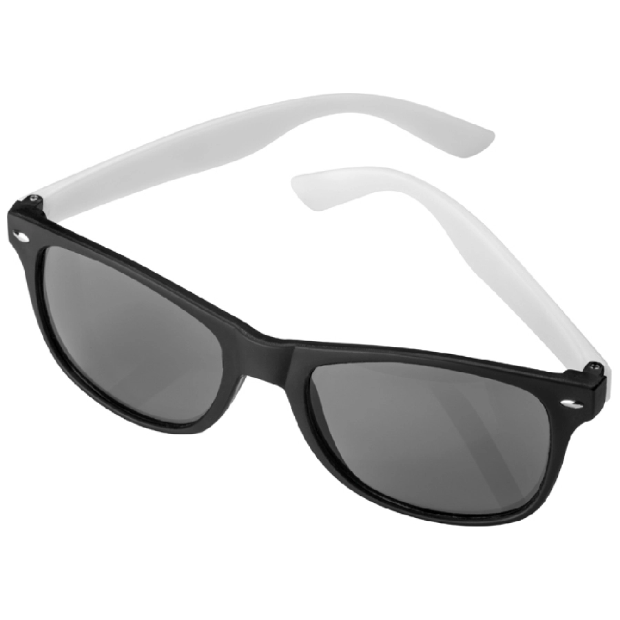 Plastikowe okulary przeciwsłoneczne UV 400 GM-50479-06 biały