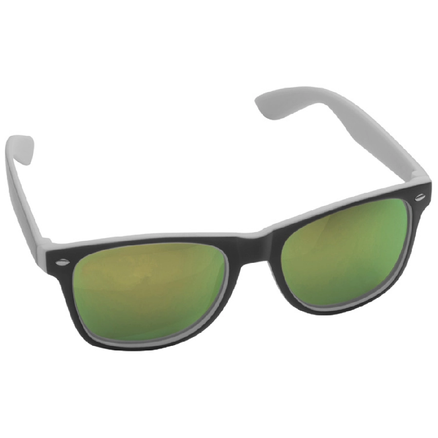 Plastikowe okulary przeciwsłoneczne UV400 GM-50671-06 biały