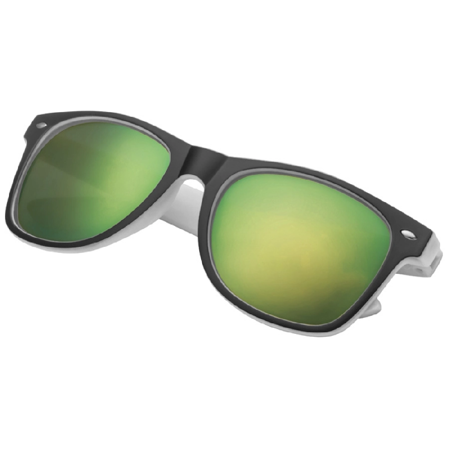 Plastikowe okulary przeciwsłoneczne UV400 GM-50671-06 biały