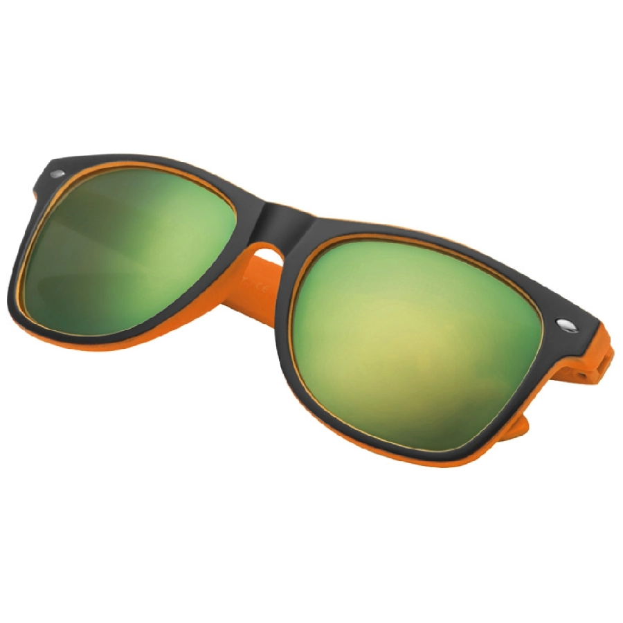 Plastikowe okulary przeciwsłoneczne UV400 GM-50671-10 pomarańczowy