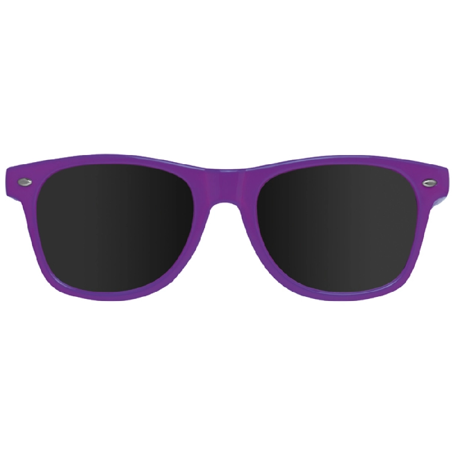 Plastikowe okulary przeciwsłoneczne 400 UV GM-58758-12 fioletowy