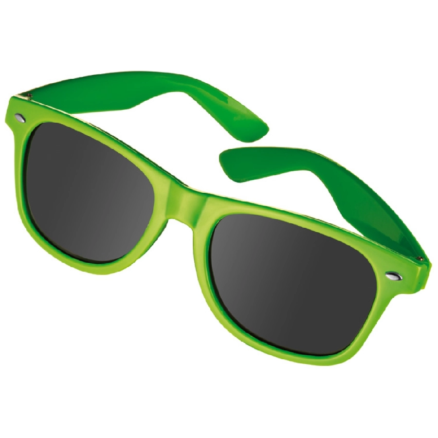 Plastikowe okulary przeciwsłoneczne 400 UV GM-58758-29 zielony
