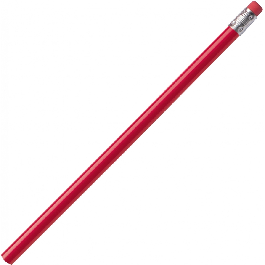Ołówek z gumką GM-10393-05 czerwony