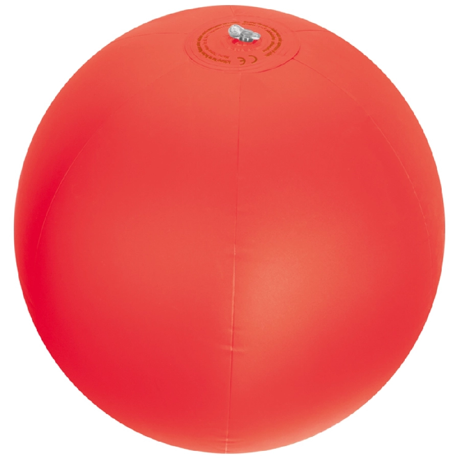 Piłka plażowa z PVC 40 cm GM-51029-05 czerwony