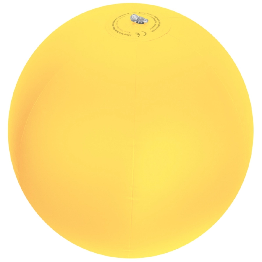 Piłka plażowa z PVC 40 cm GM-51029-08 żółty