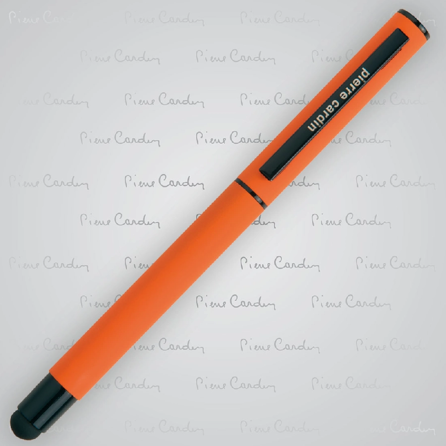 Pióro kulkowe touch pen, soft touch CELEBRATION Pierre Cardin GM-B030060-10 pomarańczowy