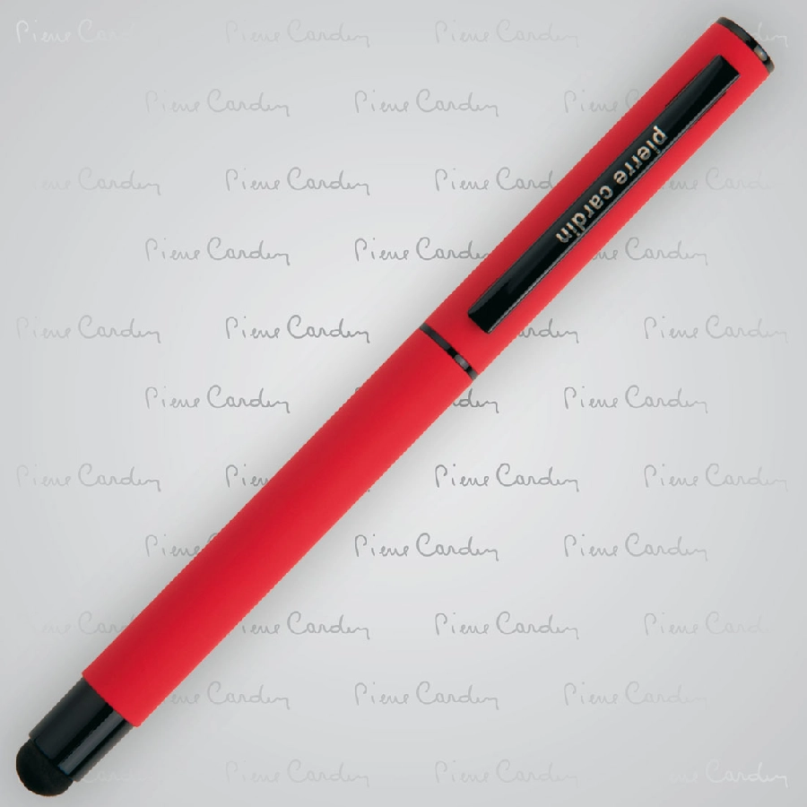 Pióro kulkowe touch pen, soft touch CELEBRATION Pierre Cardin GM-B030060-05 czerwony