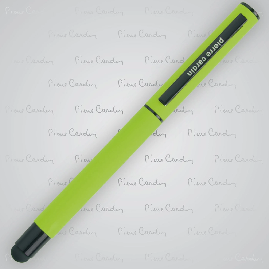 Pióro kulkowe touch pen, soft touch CELEBRATION Pierre Cardin GM-B030060-29 zielony