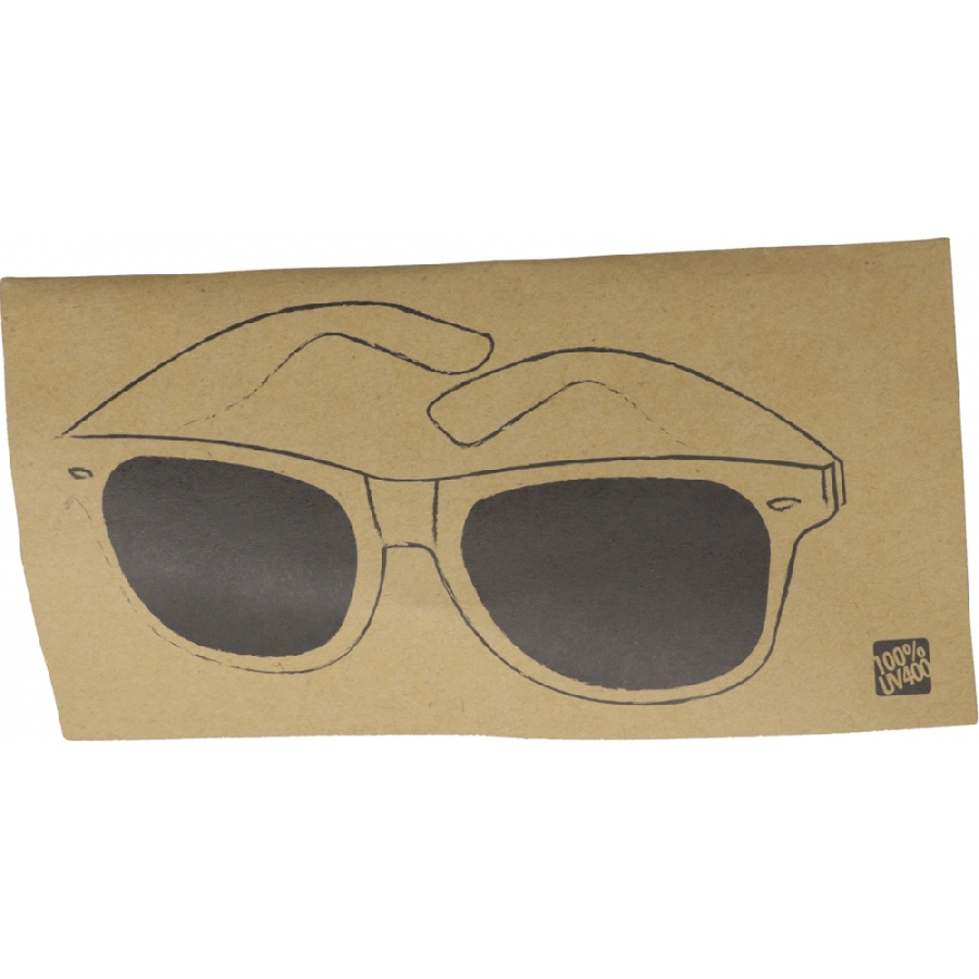 Plastikowe okulary przeciwsłoneczne UV400 GM-50671-08 żółty