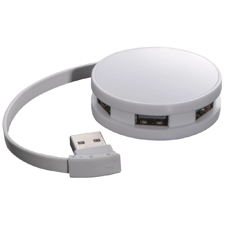 Rozgałęźnik USB GM-20659-06 biały