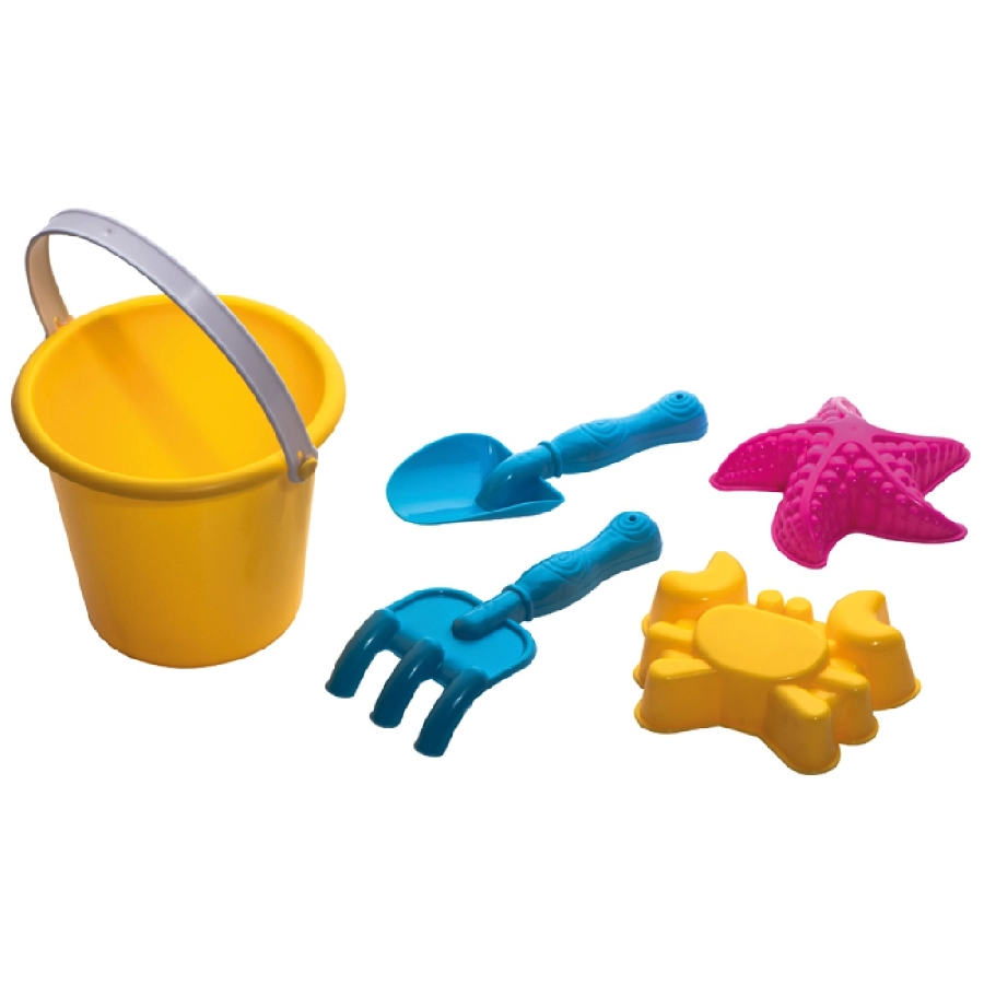 Plastikowe zabawki na plażę GM-50390-00 wielokolorowy