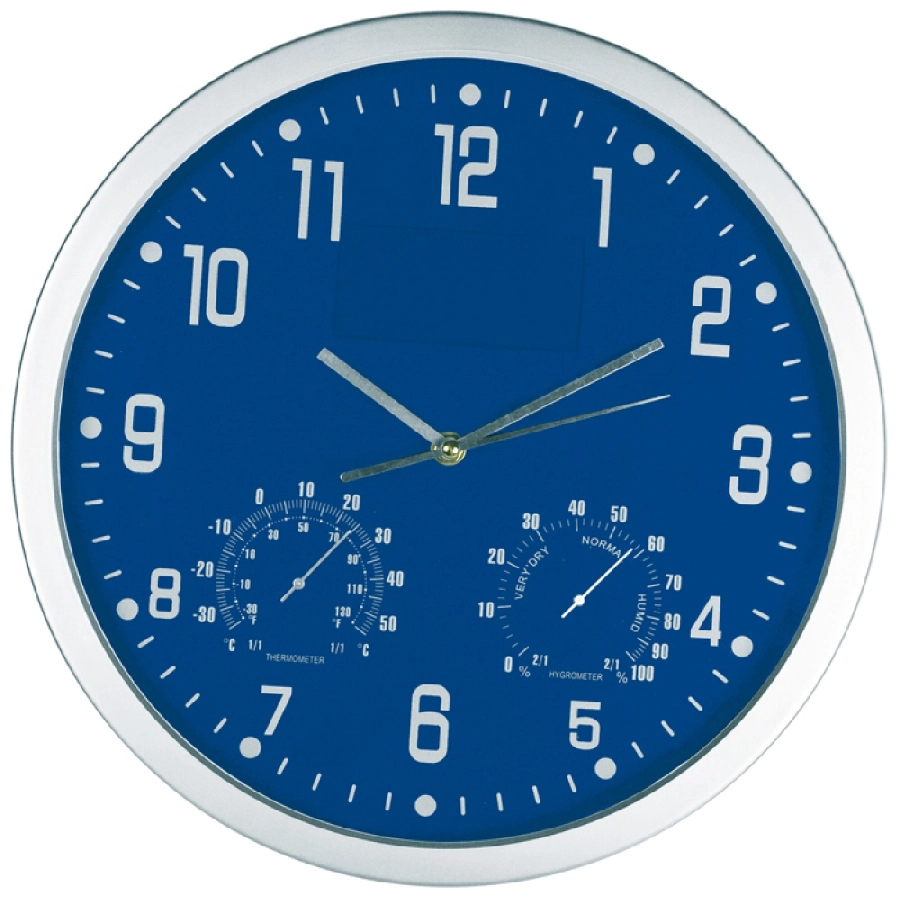 Zegar ścienny CrisMa GM-41238-04 niebieski