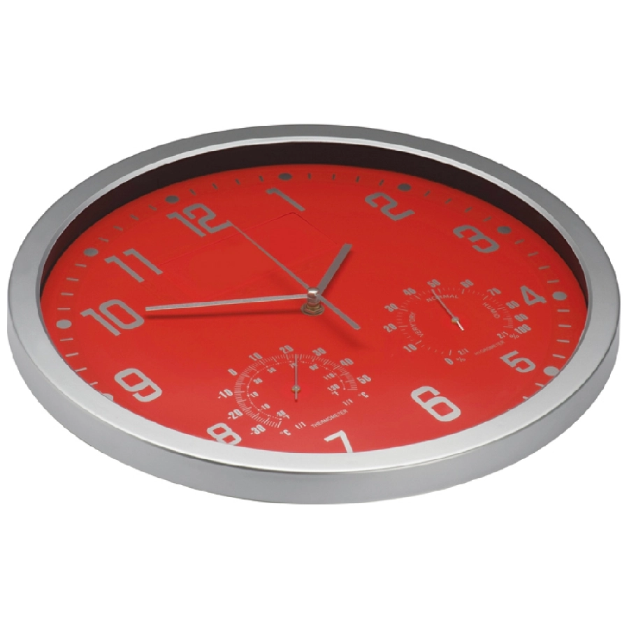 Zegar ścienny CrisMa GM-41238-05 czerwony