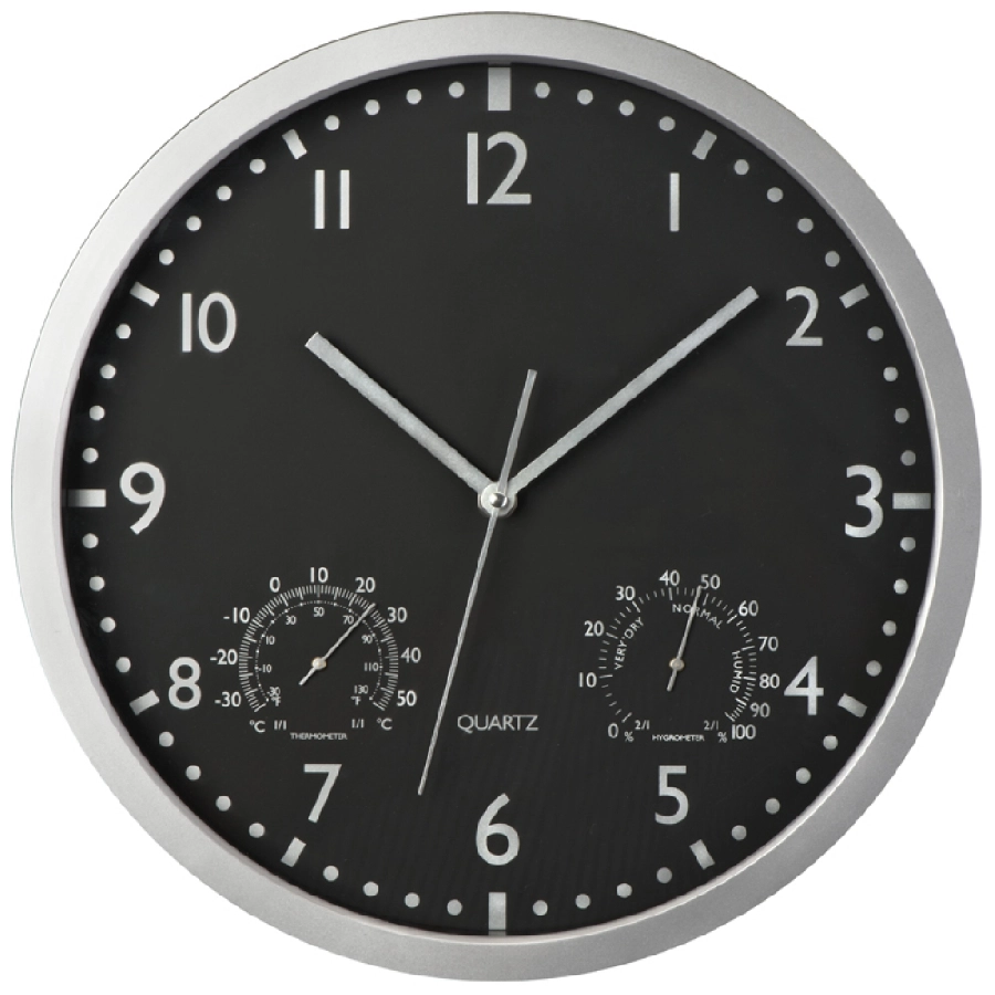 Zegar ścienny CrisMa GM-43450-03 czarny
