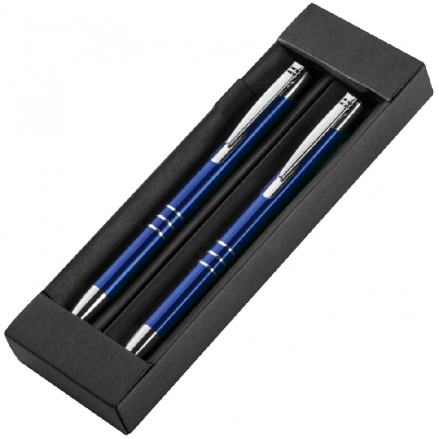 Zestaw piśmienniczy ołówek i długopis GM-13330-04 niebieski