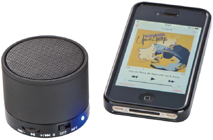 Mini głośnik Bluetooth GM-43369-03 czarny