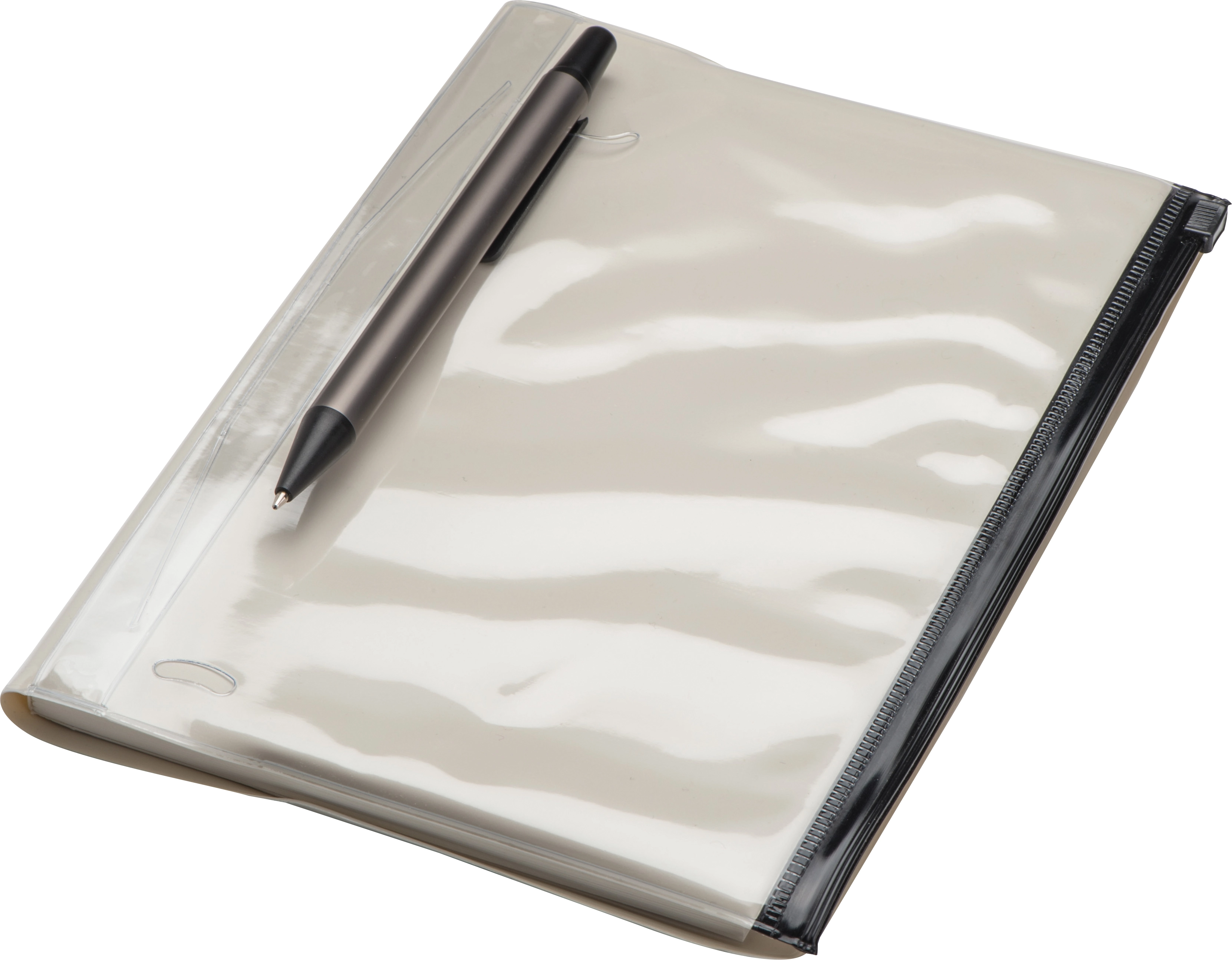 Notatnik z długopisem GM-20377-06 biały