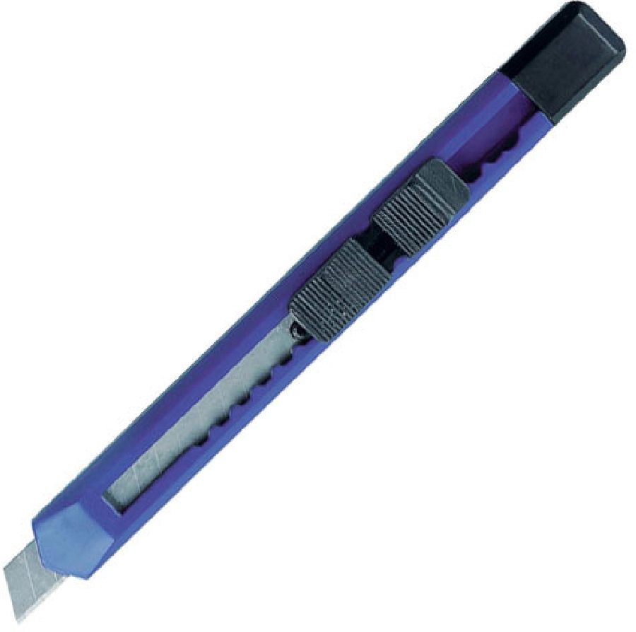 Nóż do kartonu GM-89003-04 niebieski
