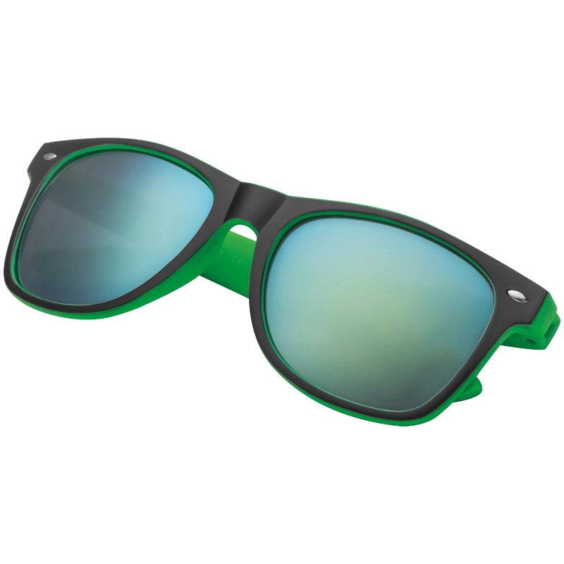 Plastikowe okulary przeciwsłoneczne UV400 GM-50671-09 zielony